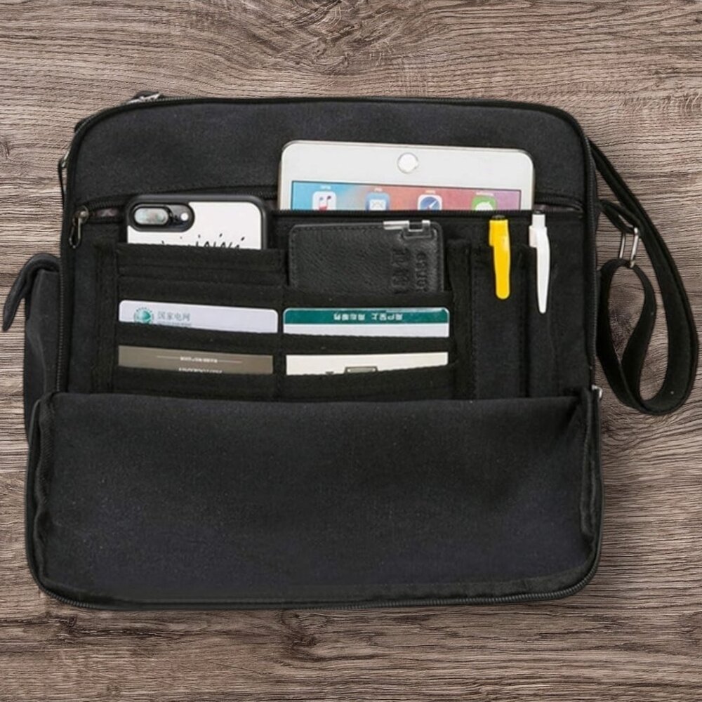 Kenox Classic Multifunctional Canvas Messenger Bag Crossbody Working Field - Picture 14 of 15